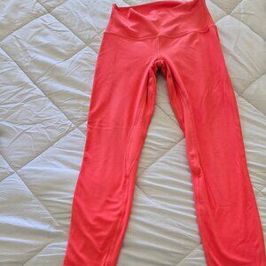 lululemon athletica  Align Coral Leggings Size 6 Vguc 28 Inch Inseam